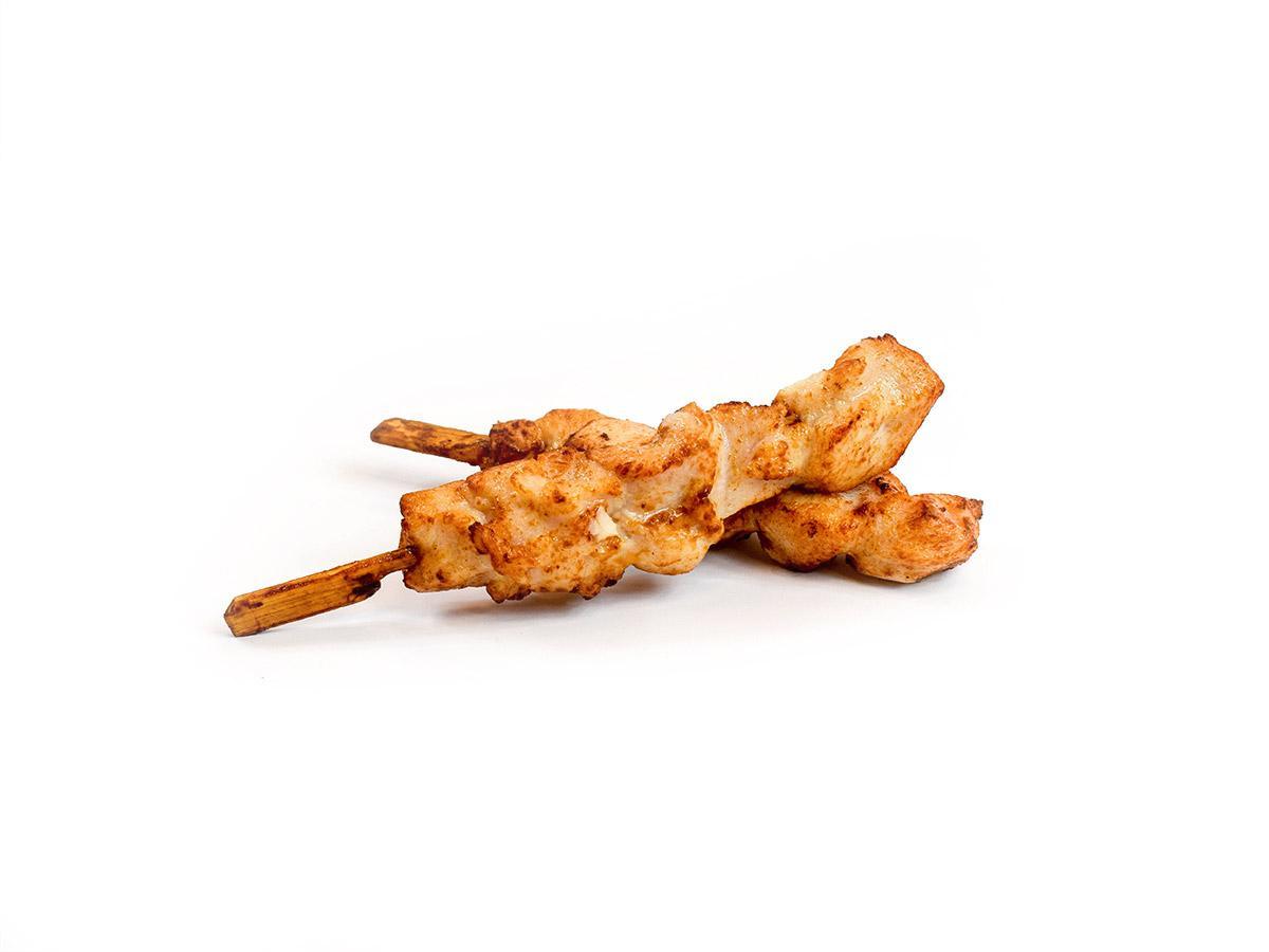 Gegaarde kipspies 50 gram