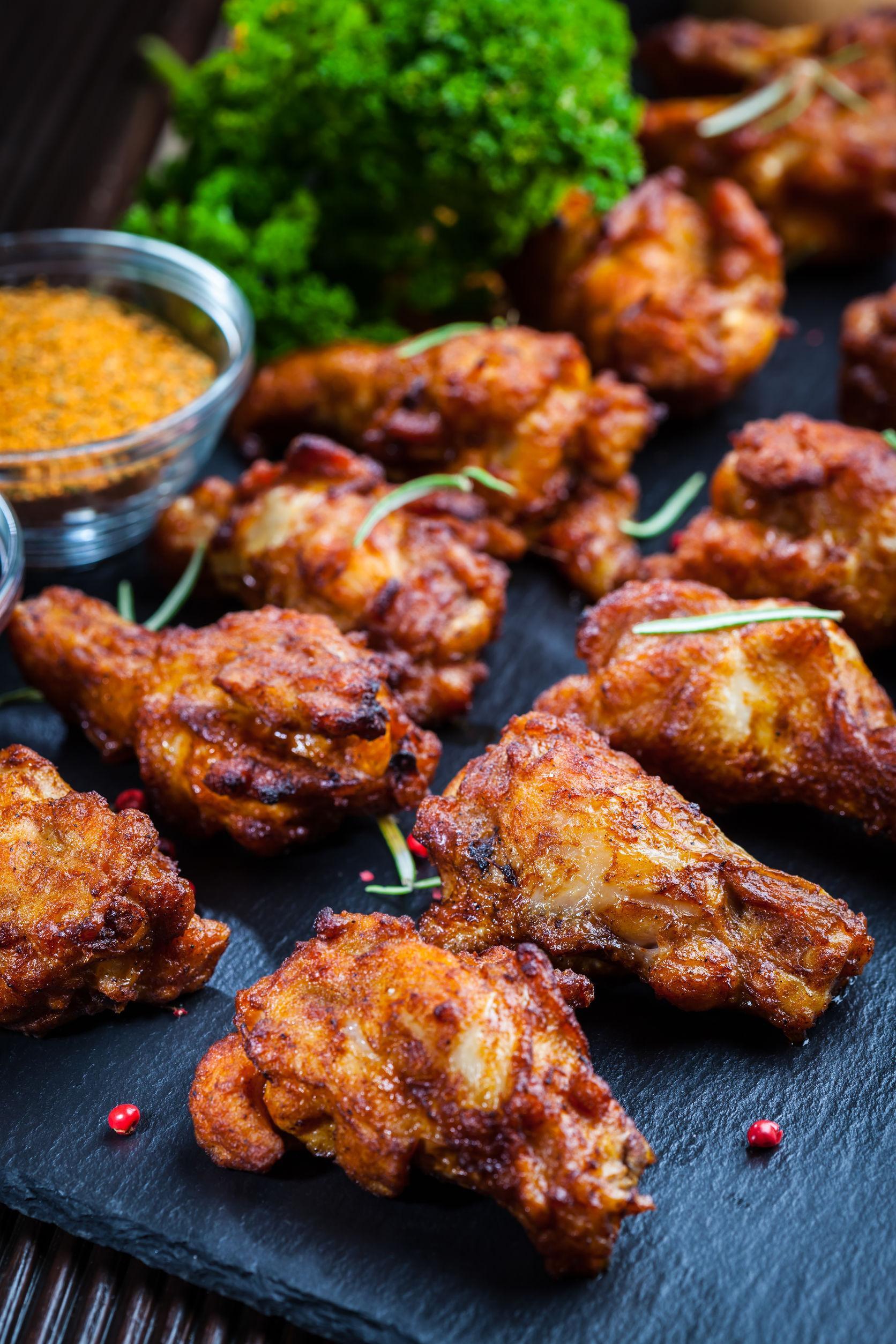 Hot en Spicy Chicken Wings
