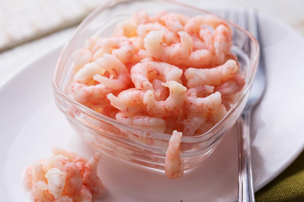 Rauwe garnalen gepeld